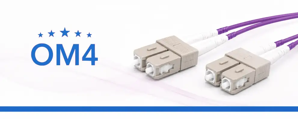 SC auf SC OM4 Kabel